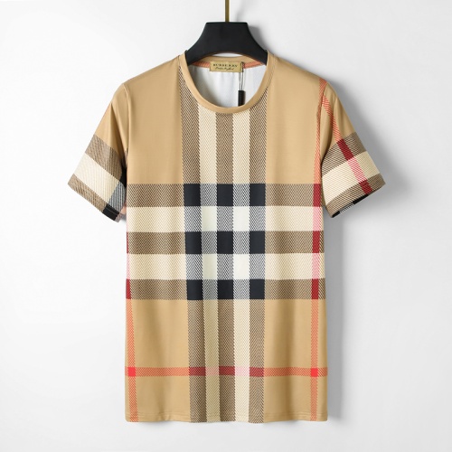 Wholesale Burberry T-Shirts Short Sleeved For Men #1075680 $25.00 USD, Wholesale Quality Replica Burberry T-Shirts