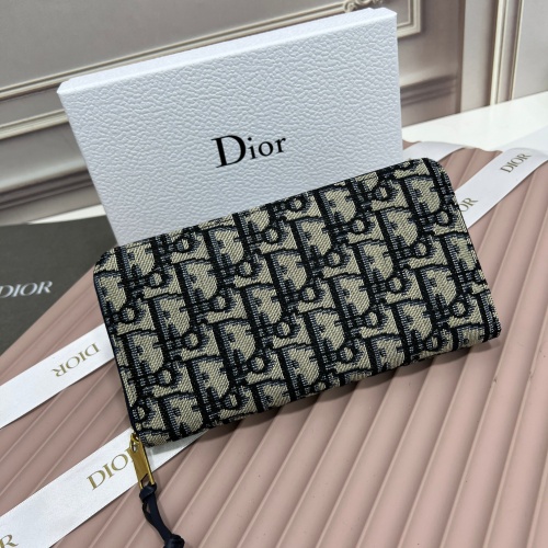 Wholesale Christian Dior AAA Man Wallets #1075734 $45.00 USD, Wholesale Quality Replica Christian Dior AAA Man Wallets