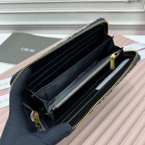 Replica Christian Dior AAA Man Wallets #1075734 $45.00 USD for Wholesale