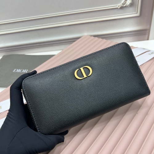 Replica Christian Dior AAA Man Wallets #1075735 $45.00 USD for Wholesale