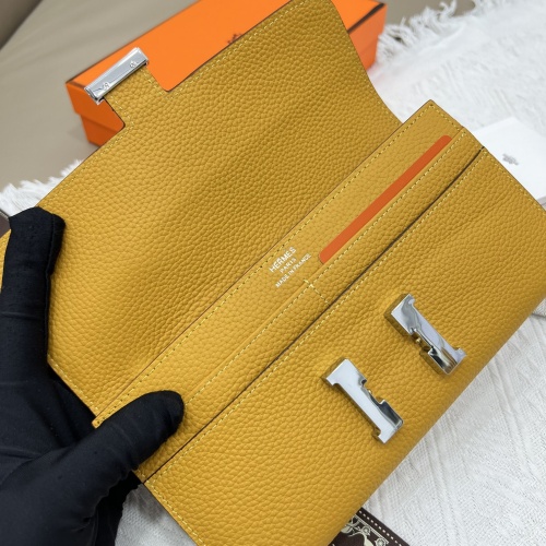 Replica Hermes AAA Quality Wallets #1076475 $52.00 USD for Wholesale