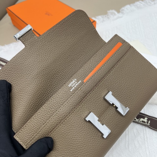 Replica Hermes AAA Quality Wallets #1076479 $52.00 USD for Wholesale