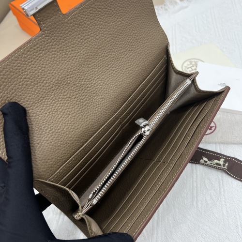 Replica Hermes AAA Quality Wallets #1076479 $52.00 USD for Wholesale