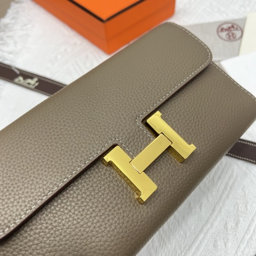 Replica Hermes AAA Quality Wallets #1076483 $52.00 USD for Wholesale