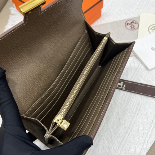 Replica Hermes AAA Quality Wallets #1076483 $52.00 USD for Wholesale