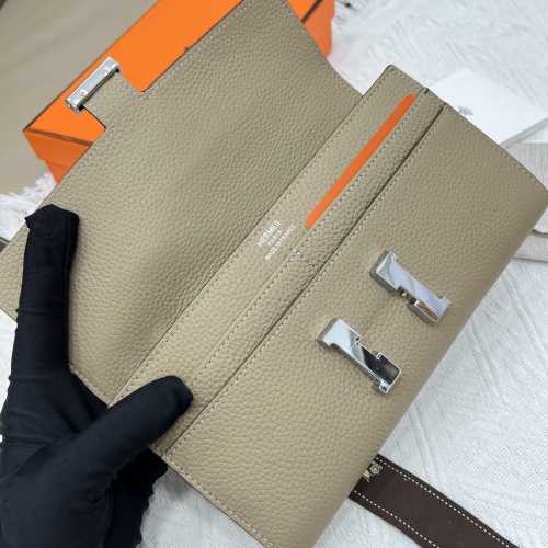 Replica Hermes AAA Quality Wallets #1076484 $52.00 USD for Wholesale