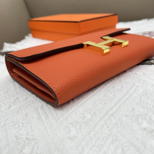 Replica Hermes AAA Quality Wallets #1076502 $52.00 USD for Wholesale