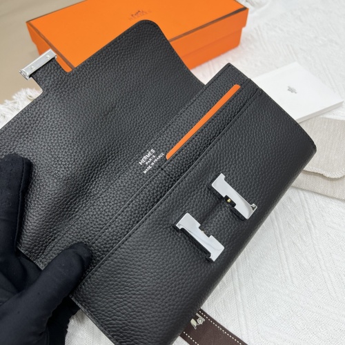 Replica Hermes AAA Quality Wallets #1076511 $52.00 USD for Wholesale