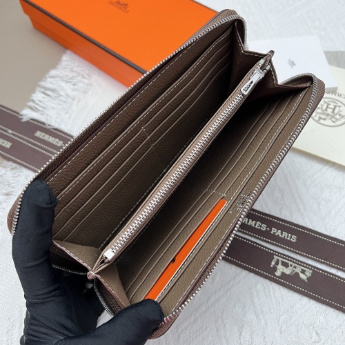 Replica Hermes AAA Quality Wallets #1076532 $52.00 USD for Wholesale