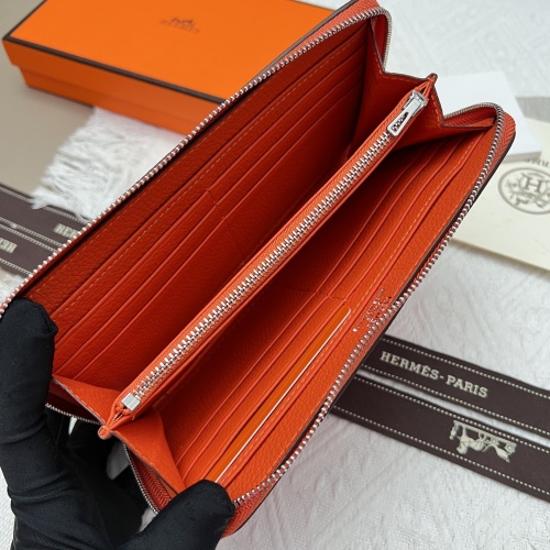 Replica Hermes AAA Quality Wallets #1076534 $52.00 USD for Wholesale