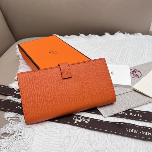 Replica Hermes AAA Quality Wallets #1076559 $52.00 USD for Wholesale