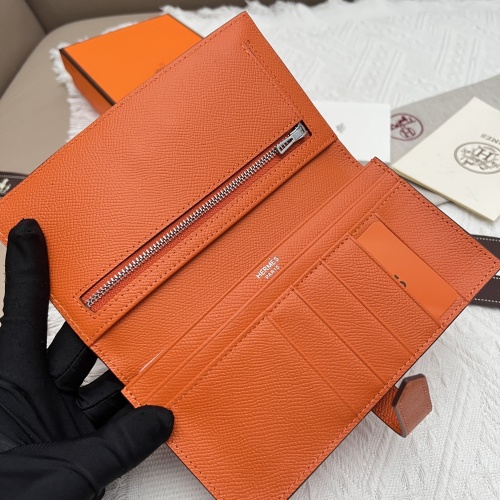 Replica Hermes AAA Quality Wallets #1076559 $52.00 USD for Wholesale