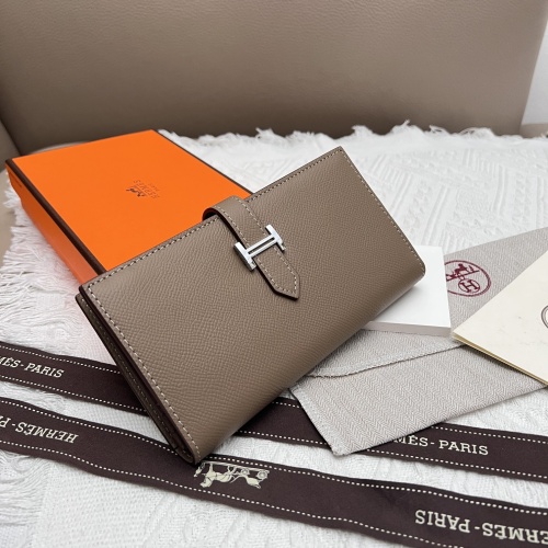 Replica Hermes AAA Quality Wallets #1076574 $52.00 USD for Wholesale