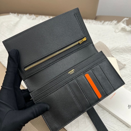 Replica Hermes AAA Quality Wallets #1076587 $52.00 USD for Wholesale