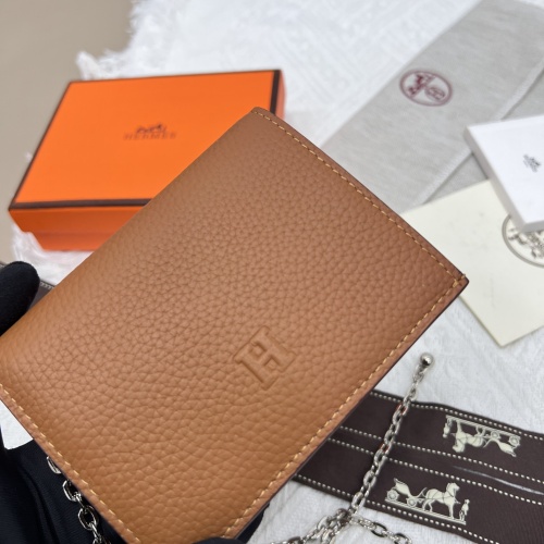 Replica Hermes AAA Quality Wallets #1076594 $48.00 USD for Wholesale