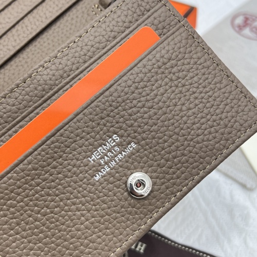 Replica Hermes AAA Quality Wallets #1076596 $48.00 USD for Wholesale