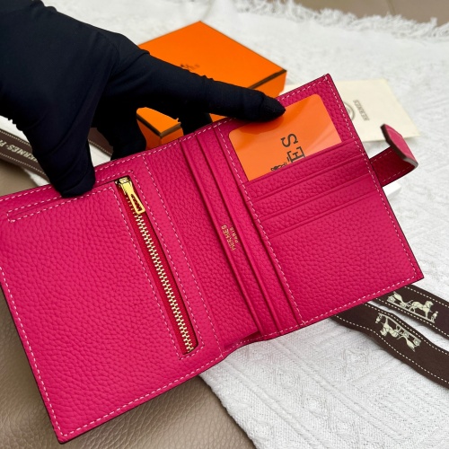 Replica Hermes AAA Quality Wallets #1076624 $48.00 USD for Wholesale