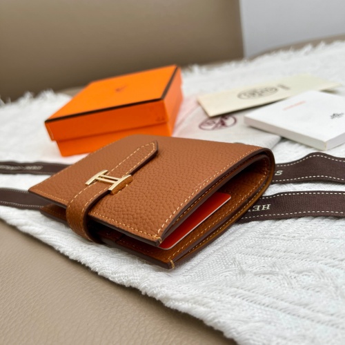 Replica Hermes AAA Quality Wallets #1076643 $48.00 USD for Wholesale