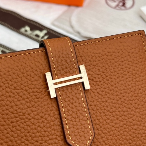 Replica Hermes AAA Quality Wallets #1076643 $48.00 USD for Wholesale