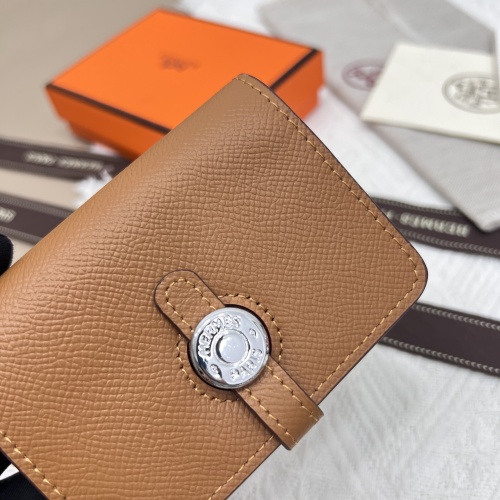 Replica Hermes AAA Quality Wallets #1076682 $40.00 USD for Wholesale