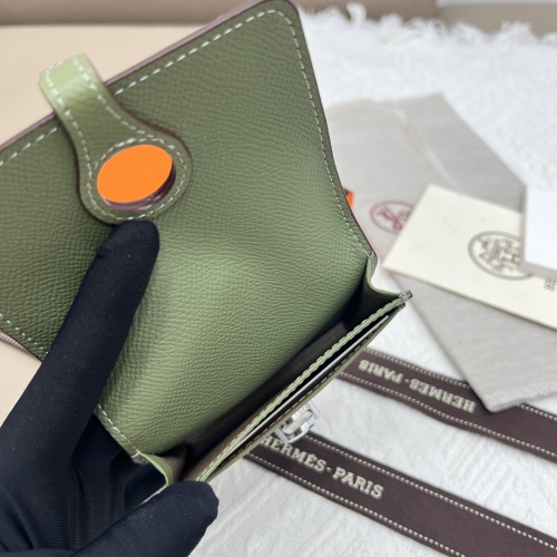 Replica Hermes AAA Quality Wallets #1076683 $40.00 USD for Wholesale