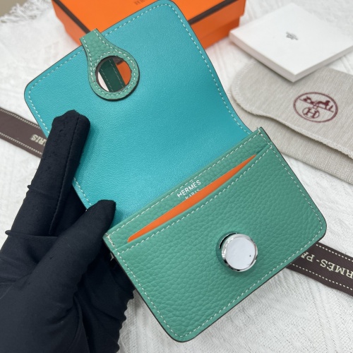 Replica Hermes AAA Quality Wallets #1076698 $40.00 USD for Wholesale