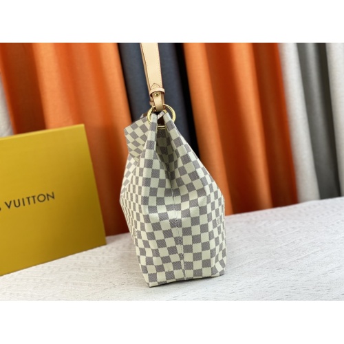 Replica Louis Vuitton AAA Quality Shoulder Bags In Coffee For Women #1077051 $68.00 USD for Wholesale