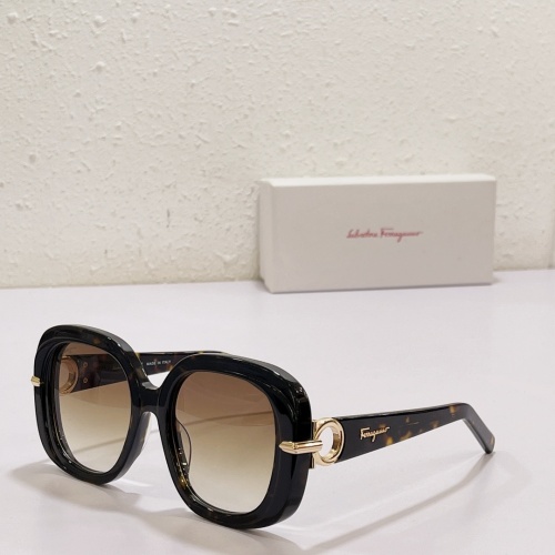 Wholesale Salvatore Ferragamo AAA Quality Sunglasses #1078692 $64.00 USD, Wholesale Quality Replica Salvatore Ferragamo AAA Quality Sunglasses