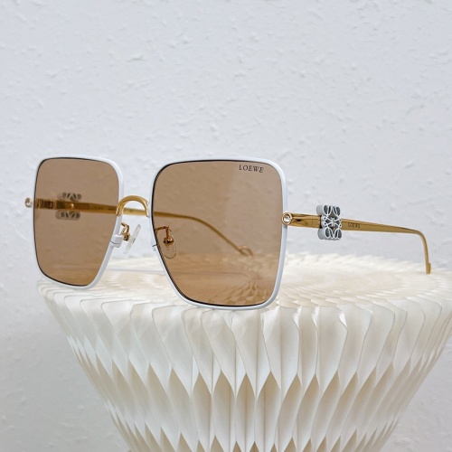 Wholesale LOEWE AAA Quality Sunglasses #1078836 $60.00 USD, Wholesale Quality Replica LOEWE AAA Quality Sunglasses