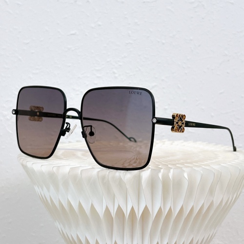 Wholesale LOEWE AAA Quality Sunglasses #1078837 $60.00 USD, Wholesale Quality Replica LOEWE AAA Quality Sunglasses