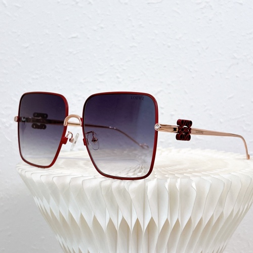 Wholesale LOEWE AAA Quality Sunglasses #1078840 $60.00 USD, Wholesale Quality Replica LOEWE AAA Quality Sunglasses