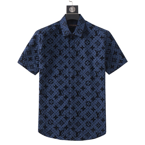 Wholesale Louis Vuitton LV Shirts Short Sleeved For Men #1079707 $39.00 USD, Wholesale Quality Replica Louis Vuitton LV Shirts