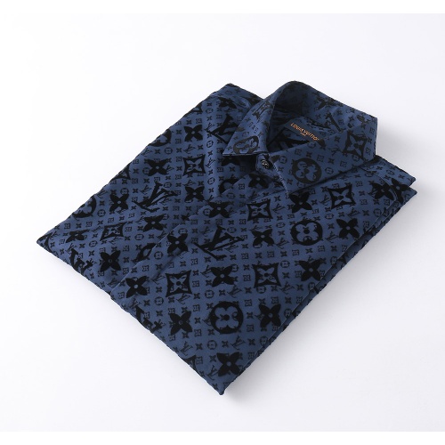 Replica Louis Vuitton LV Shirts Short Sleeved For Men #1079707 $39.00 USD for Wholesale