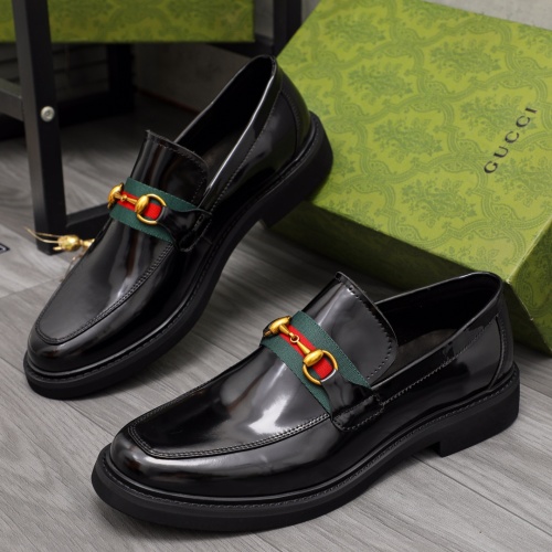 Wholesale Gucci Oxfords Shoes For Men #1080874 $98.00 USD, Wholesale Quality Replica Gucci Oxfords Shoes