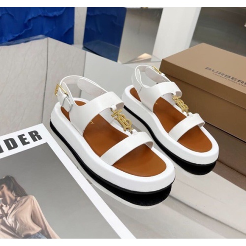 Replica Burberry Sandal For Women #1081866 $76.00 USD for Wholesale