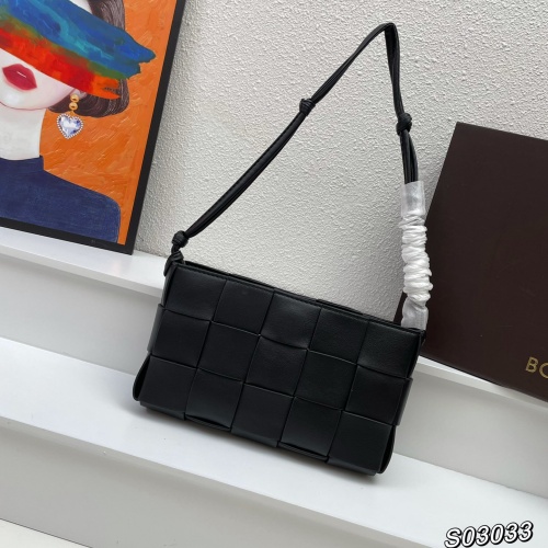 Wholesale Bottega Veneta BV AAA Quality Shoulder Bags For Women #1082025 $88.00 USD, Wholesale Quality Replica Bottega Veneta BV AAA Quality Shoulder Bags