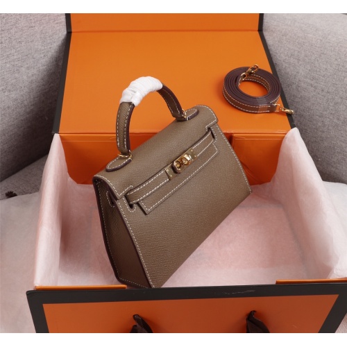 Replica Hermes AAA Quality Messenger Bags For Women #1082873 $85.00 USD for Wholesale