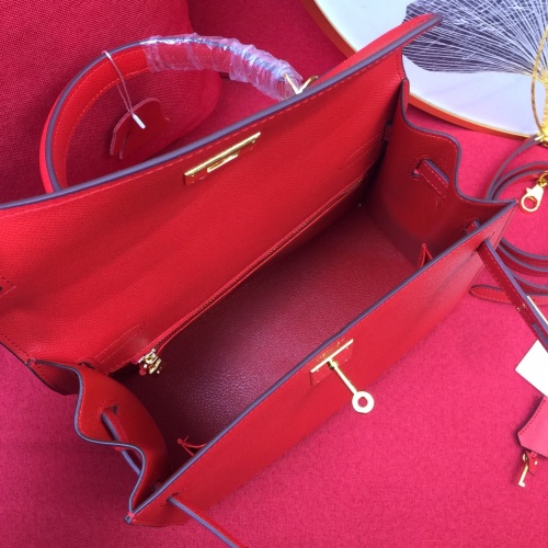 Replica Hermes AAA Quality Messenger Bags For Women #1082916 $98.00 USD for Wholesale