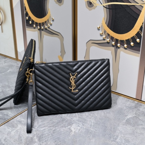 Wholesale Yves Saint Laurent AAA Quality Wallets For Women #1083156 $68.00 USD, Wholesale Quality Replica Yves Saint Laurent AAA Wallets