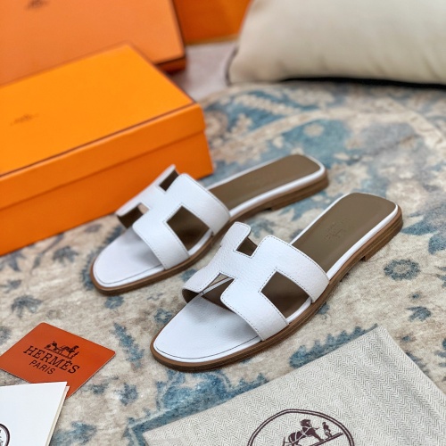 Wholesale Hermes Slippers For Women #1084357 $64.00 USD, Wholesale Quality Replica Hermes Slippers