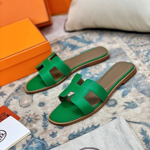 Wholesale Hermes Slippers For Women #1084360 $64.00 USD, Wholesale Quality Replica Hermes Slippers