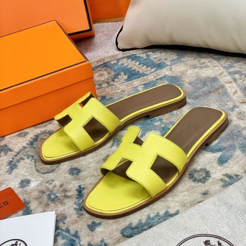 Wholesale Hermes Slippers For Women #1084361 $64.00 USD, Wholesale Quality Replica Hermes Slippers