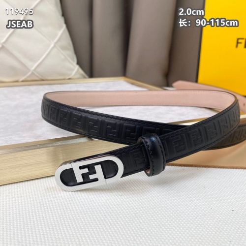 Wholesale Fendi AAA Quality Belts For Women #1084464 $48.00 USD, Wholesale Quality Replica Fendi AAA Quality Belts