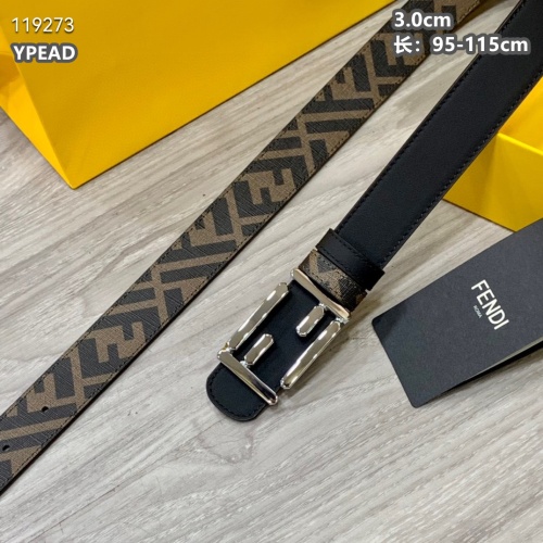 Replica Fendi AAA Quality Belts For Women #1084473 $56.00 USD for Wholesale