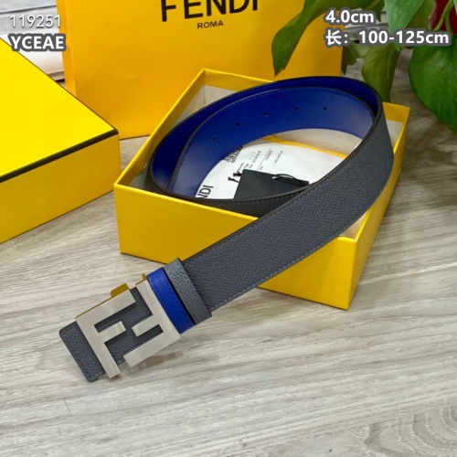 Replica Fendi AAA Quality Belts For Men #1084506 $60.00 USD for Wholesale