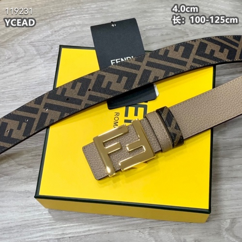 Replica Fendi AAA Quality Belts For Men #1084546 $56.00 USD for Wholesale