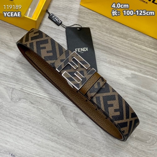 Replica Fendi AAA Quality Belts For Men #1084563 $56.00 USD for Wholesale