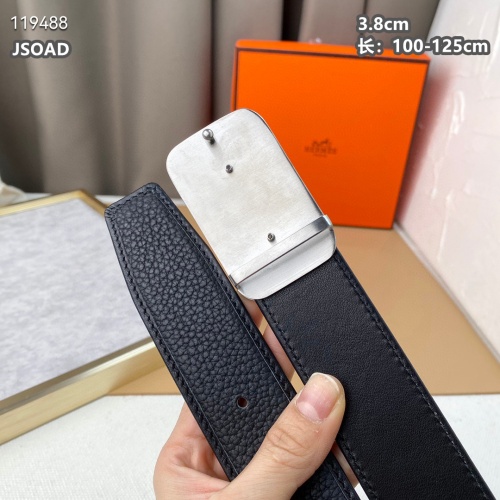 Replica Hermes AAA Quality Belts For Men #1084866 $56.00 USD for Wholesale