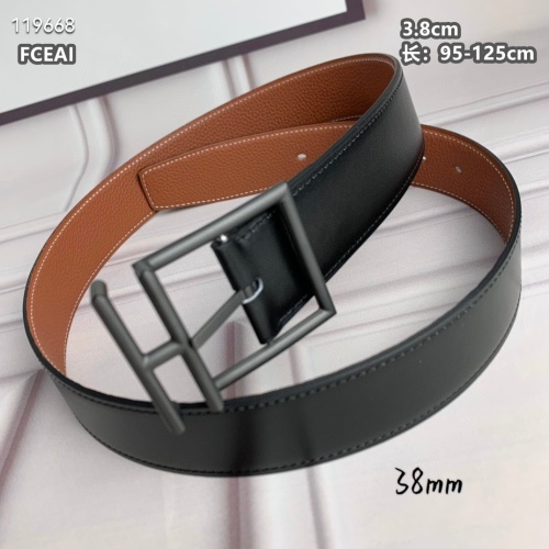 Replica Hermes AAA Quality Belts For Men #1084872 $76.00 USD for Wholesale