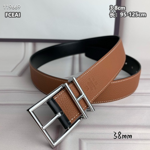 Replica Hermes AAA Quality Belts For Men #1084873 $76.00 USD for Wholesale